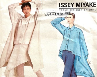 Issey Miyake Top Skirt Pants Vogue Designer Original Sewing