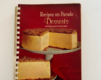 Cookbooks, Dessert Recipes, Vintage Cookbooks, Old Recipes 1965