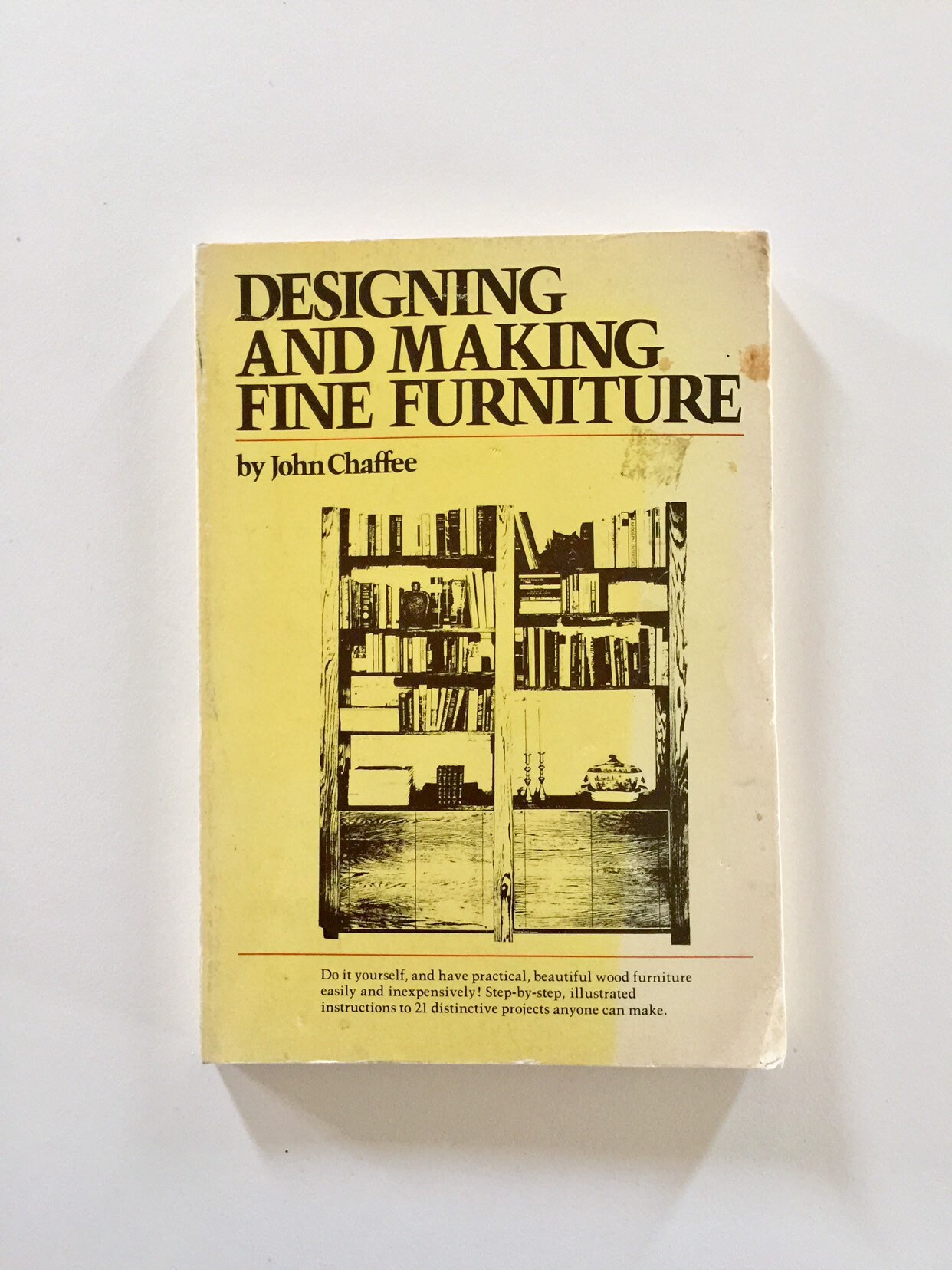 Furniture Making Book John Chaffee Paperback Woodworking Home Etsy