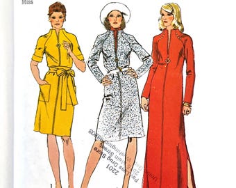 Simplicity Sewing Pattern 6146 Evening Dress Vintage Womens Fashion Size 12 Uncut