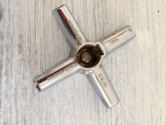 Chrome Faucet Handles Hot And Cold Water Knobs Bathroom Sink Etsy