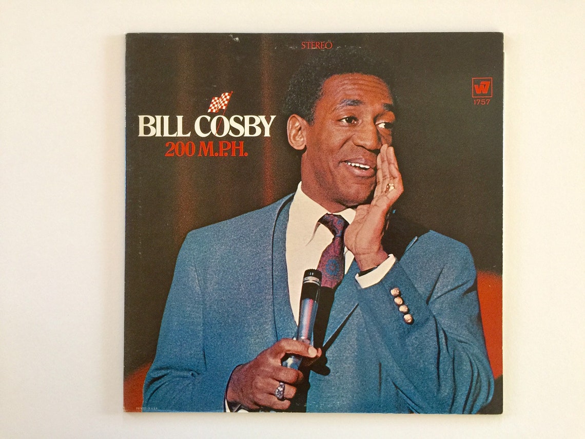 Bill Cosby 200 MPH Record Album LP Comedy Warner Brothers