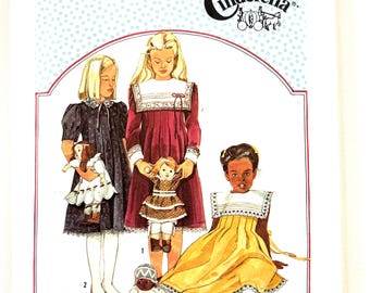 Uncut Cinderella Dress Sewing Pattern Simplicity 6657 Girls Children's Size 7