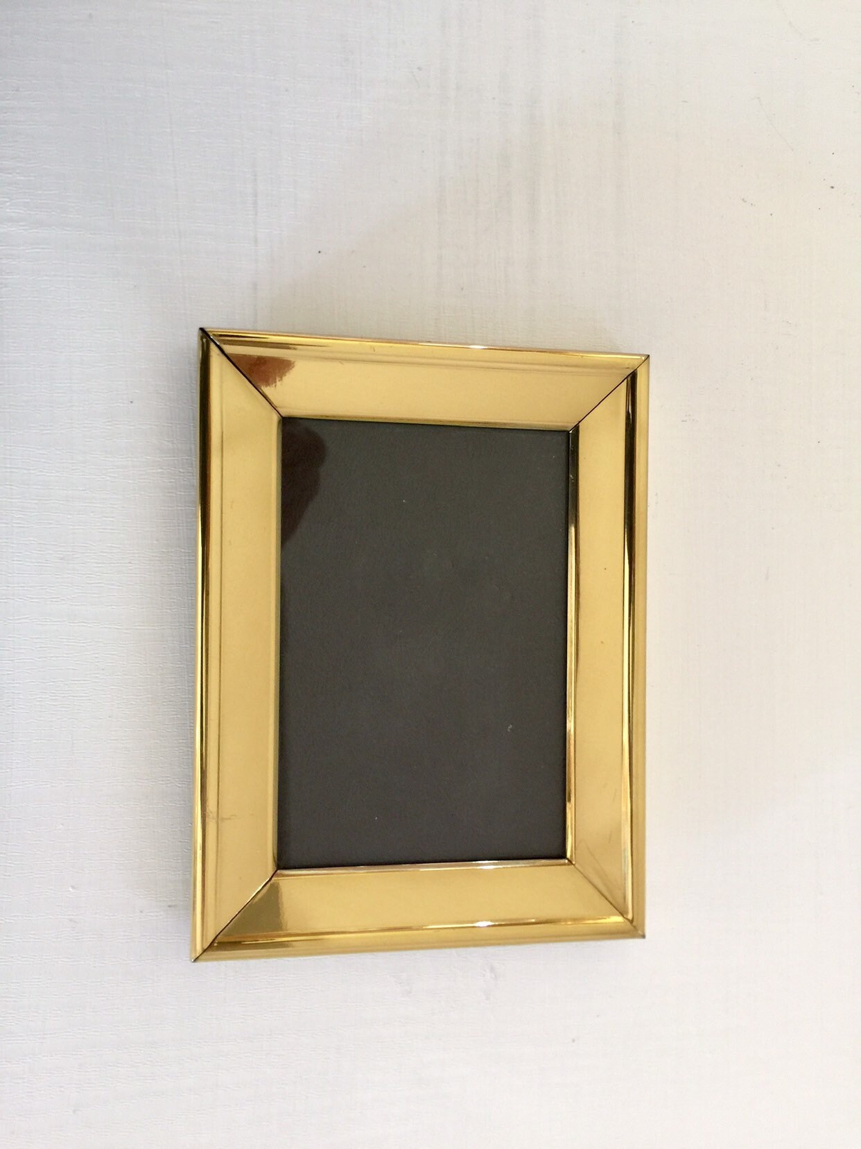 Solid Brass Picture Frame 5 x 7 Metal Picture Wedding Home Etsy