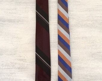 Vintage Neck ties American Veterans of WWII Mens Ties