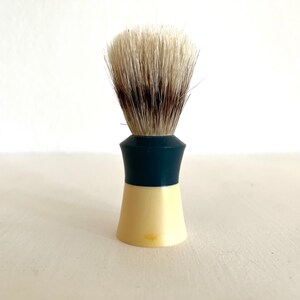 Shaving Brush Mens Grooming, Vintage Bakelite Ever-Ready Pure Badger Shaving Brush F40