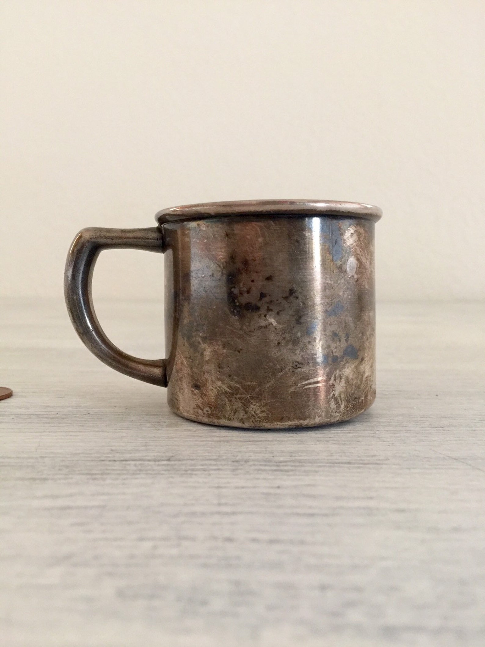 Silver Plated Baby Cup Childrens Mug Benedict Silver Plate Etsy