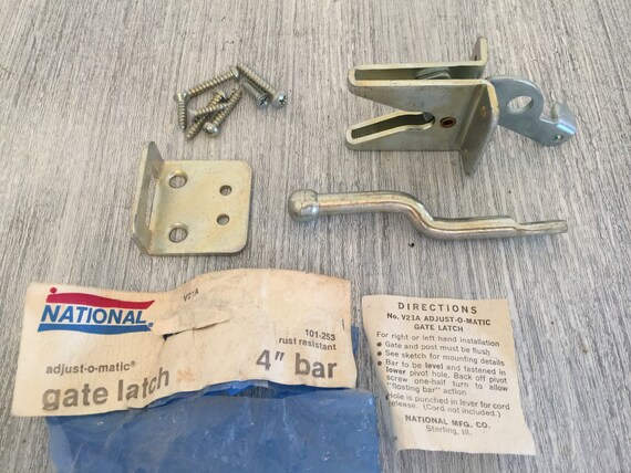 Gate Latch Adjust O Matic Rust Resistant 4 Bar Gate Etsy