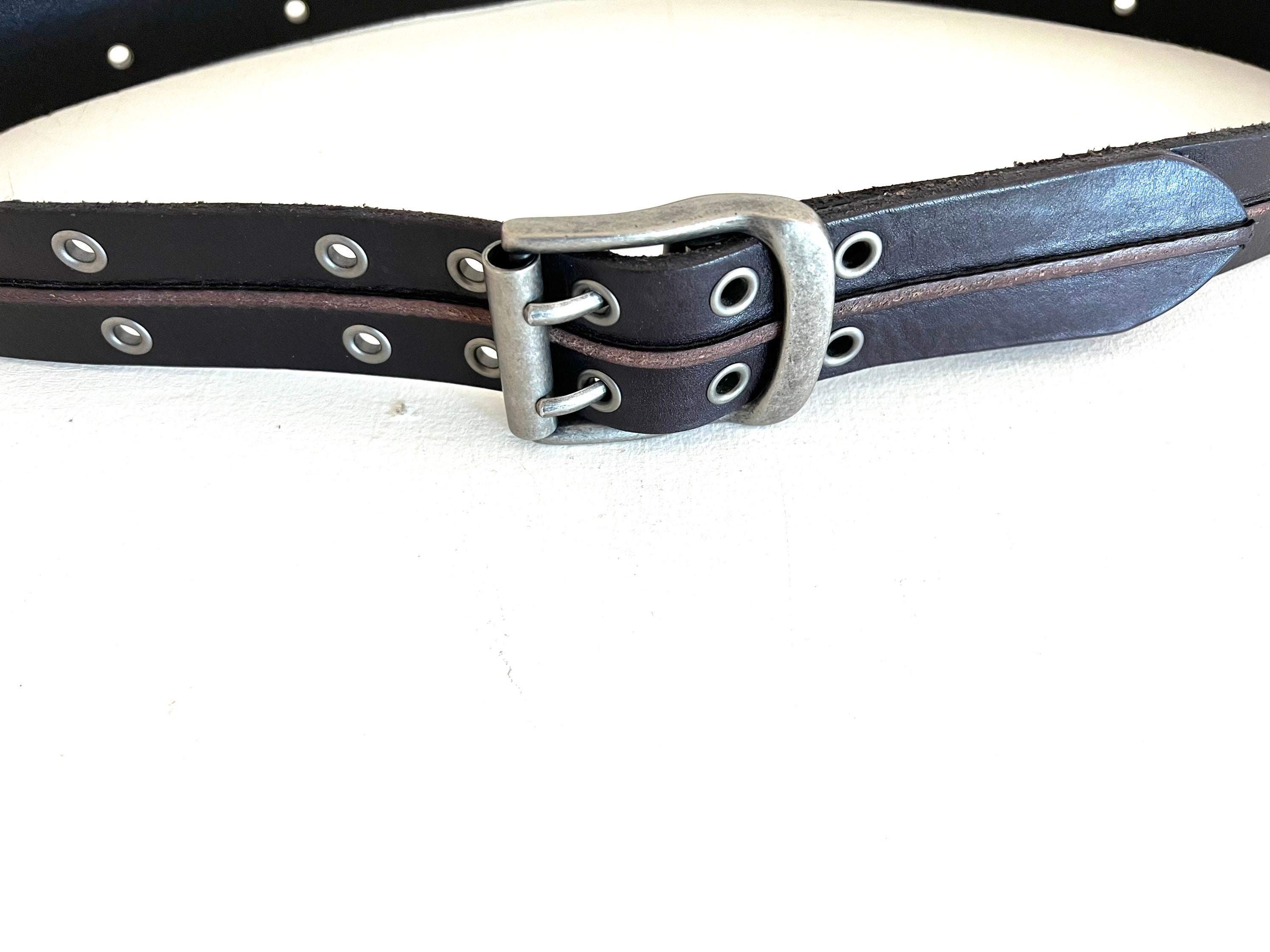 Levi\'s belt leather RARE black whip butter leather 36 collectable Black Leather Belt Levi main image 4
