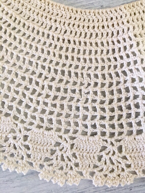 Lace Collar Detachable, Crocheted Dress Collar, L… - image 4