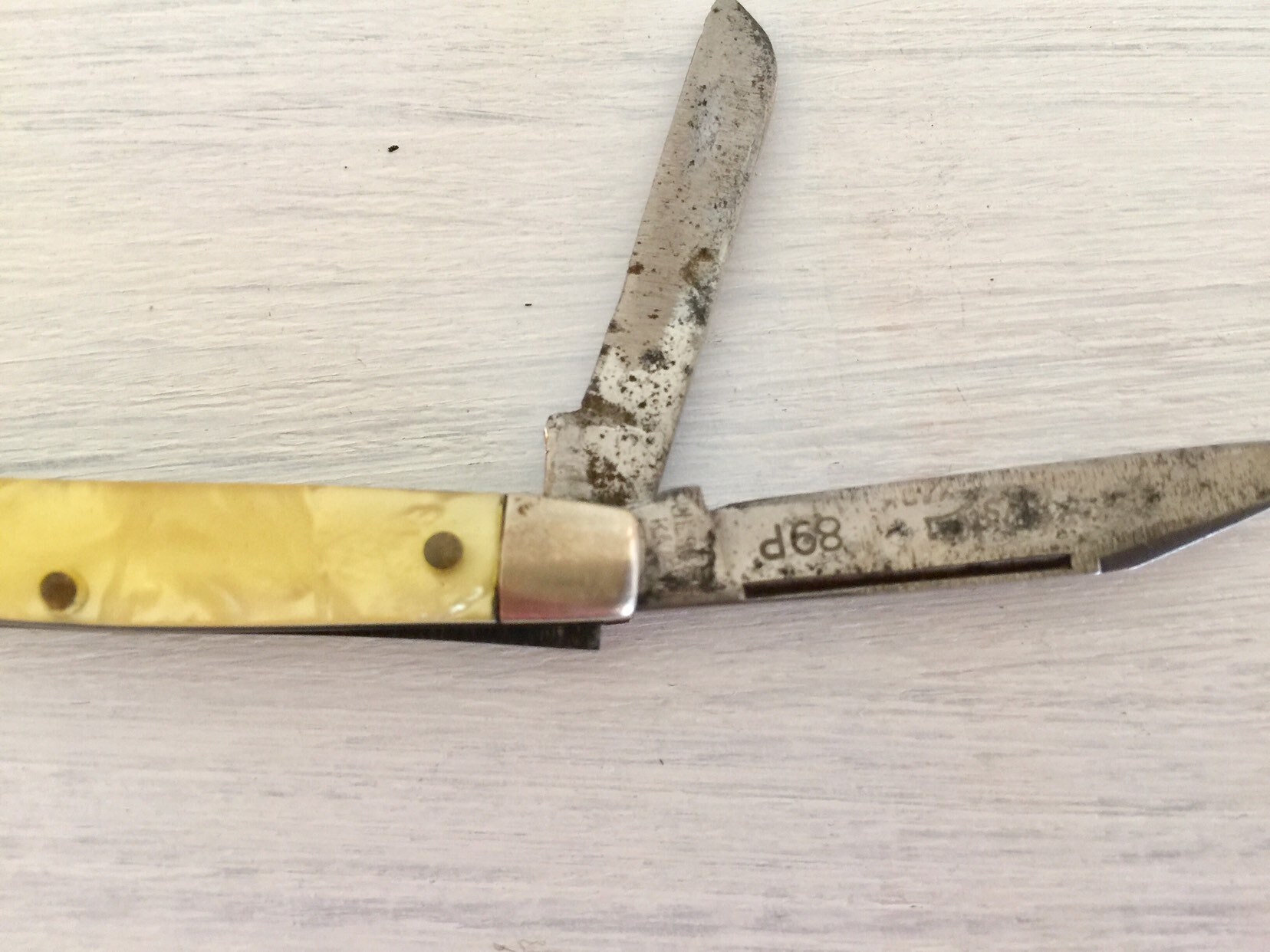 Three Blade Pocket Knife Mini Ulster 89P USA Folding Knife Etsy