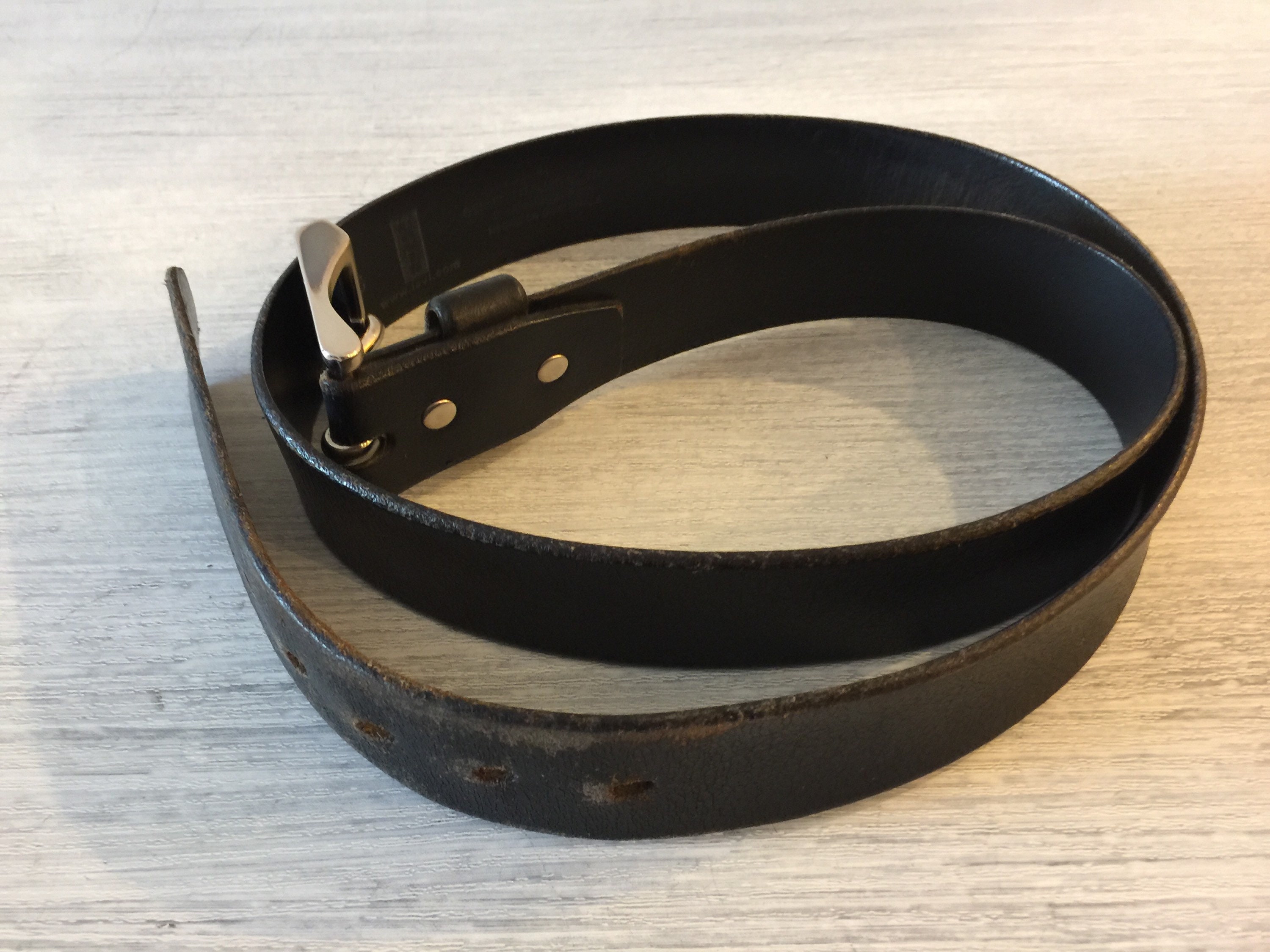 VTG Levi’s ?? Made ? Leather Belt, Sz L Levi main image 2