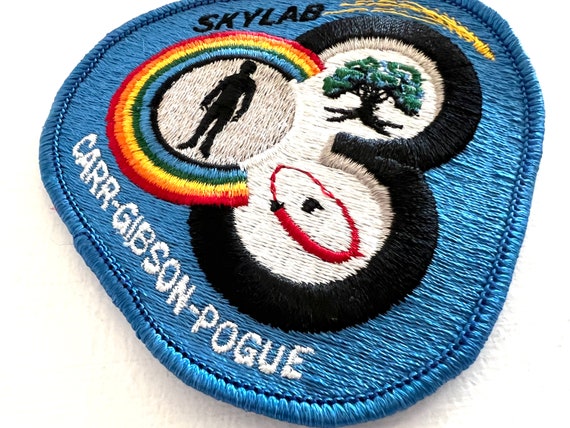 Skylab  Patch,  Vintage Space Sew on Patch Carr G… - image 3