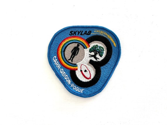 Skylab  Patch,  Vintage Space Sew on Patch Carr G… - image 1