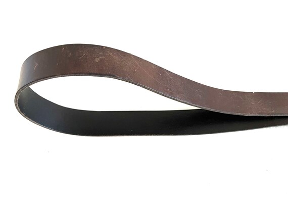 Leather Belt Vintage Brown  Genuine Leather Belt,… - image 4