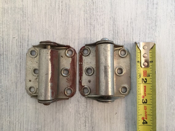 Spring Door Hinges Salvaged Hardware Swinging Door Spring Etsy