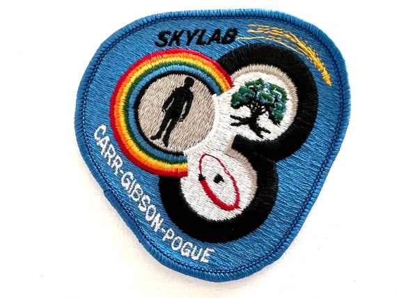 Skylab  Patch,  Vintage Space Sew on Patch Carr G… - image 2