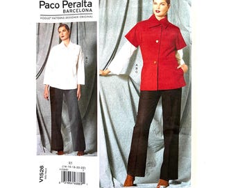 Vogue Sewing Pattern 1526 Pants and Top Paco Peralta Size 14-22 uncut