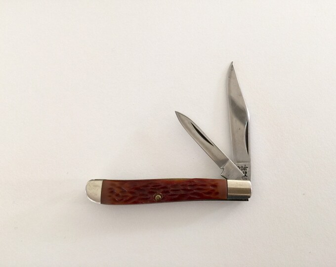 Kabar 1019 Pocket Knife Vintage Double Blade Collectible Knives Etsy