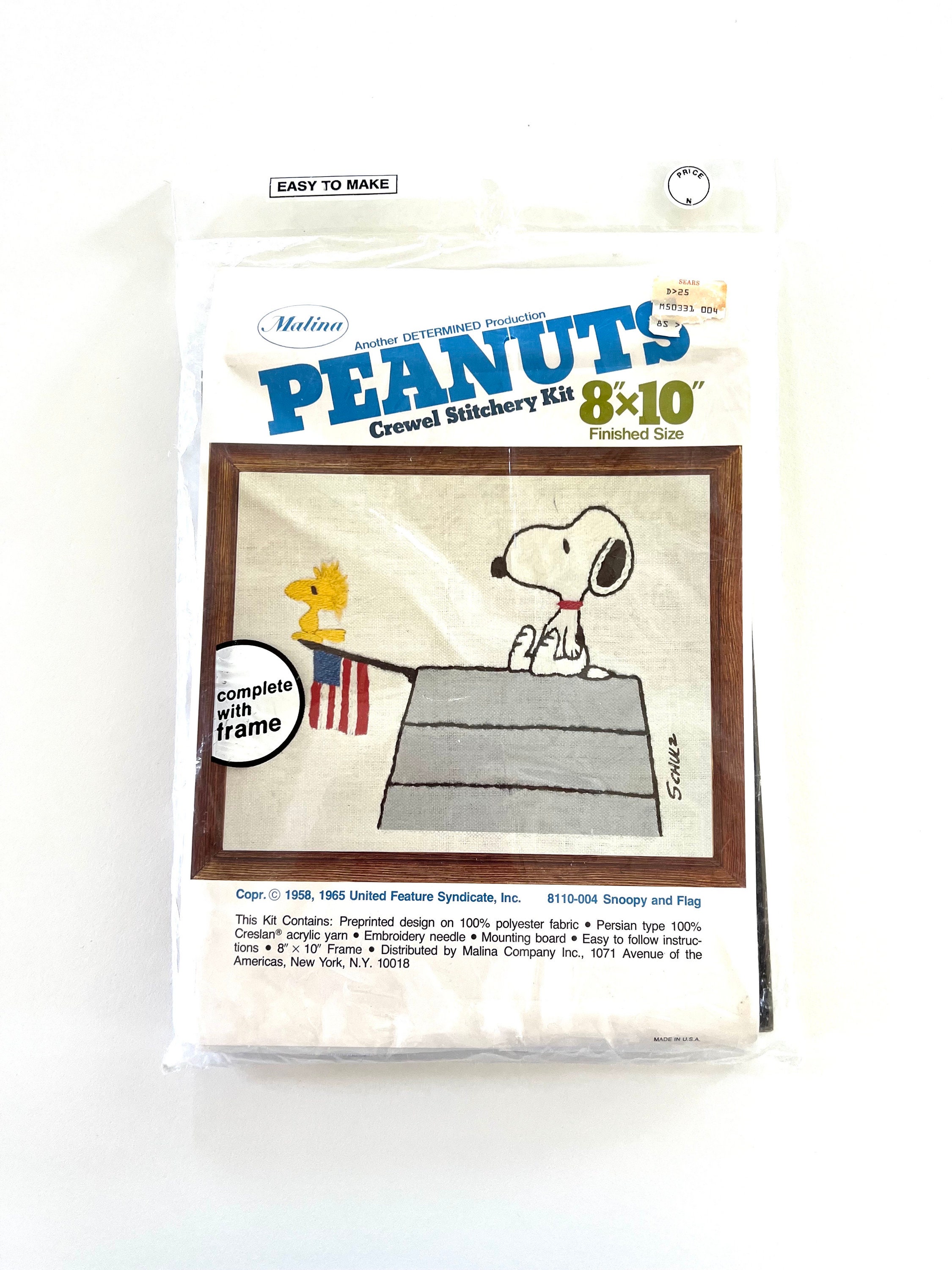 SNOOPY　1965 1966 made in USA 1966 UNITED FEATURE SYNDICATE Snoopy Vtg Charlie Brown Jim