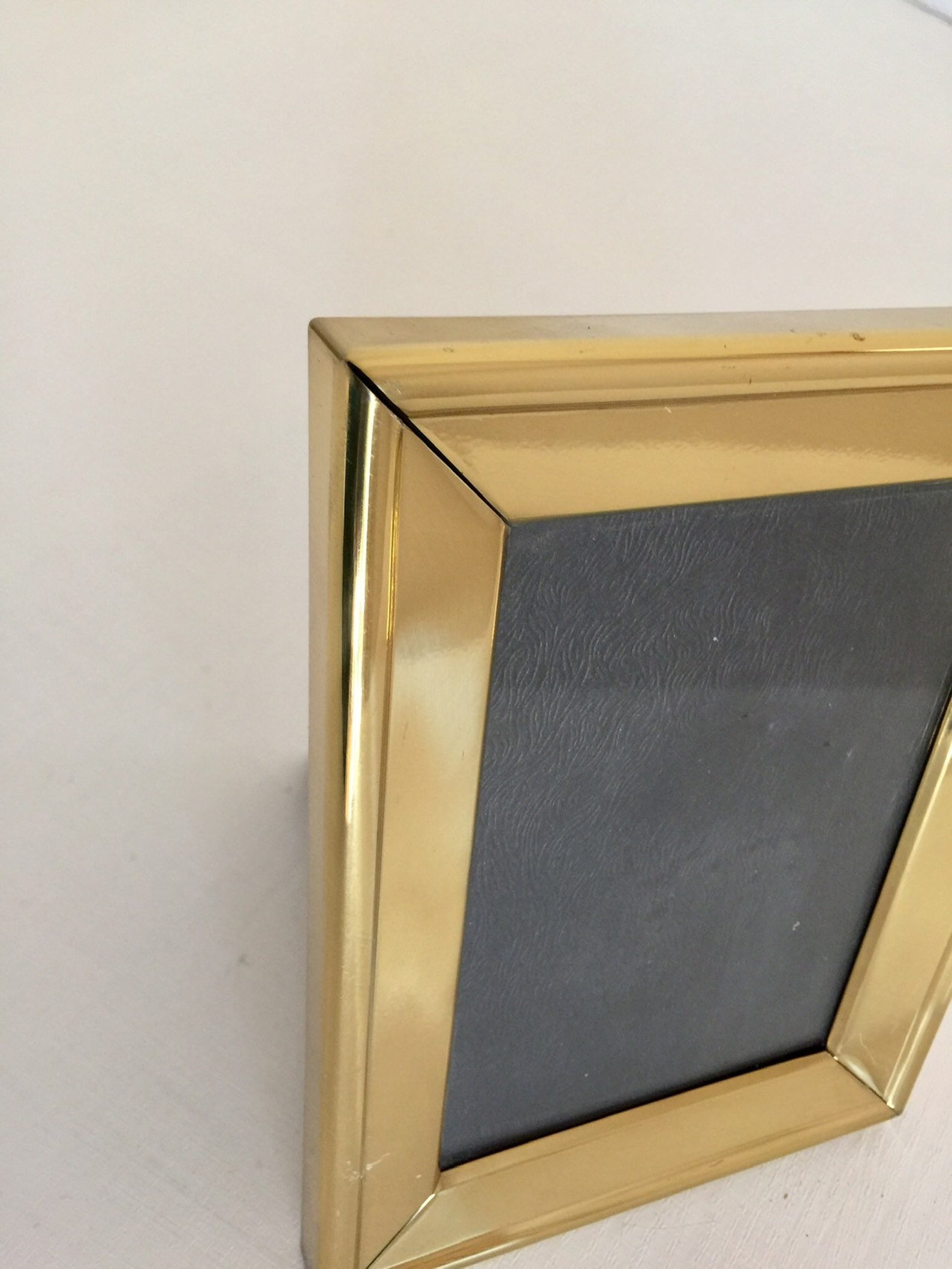 Solid Brass Picture Frame 5 x 7 Metal Picture Wedding Home Etsy