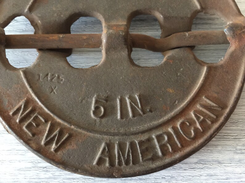 5 Griswold Cast Iron Antique Damper Wood Stove Etsy