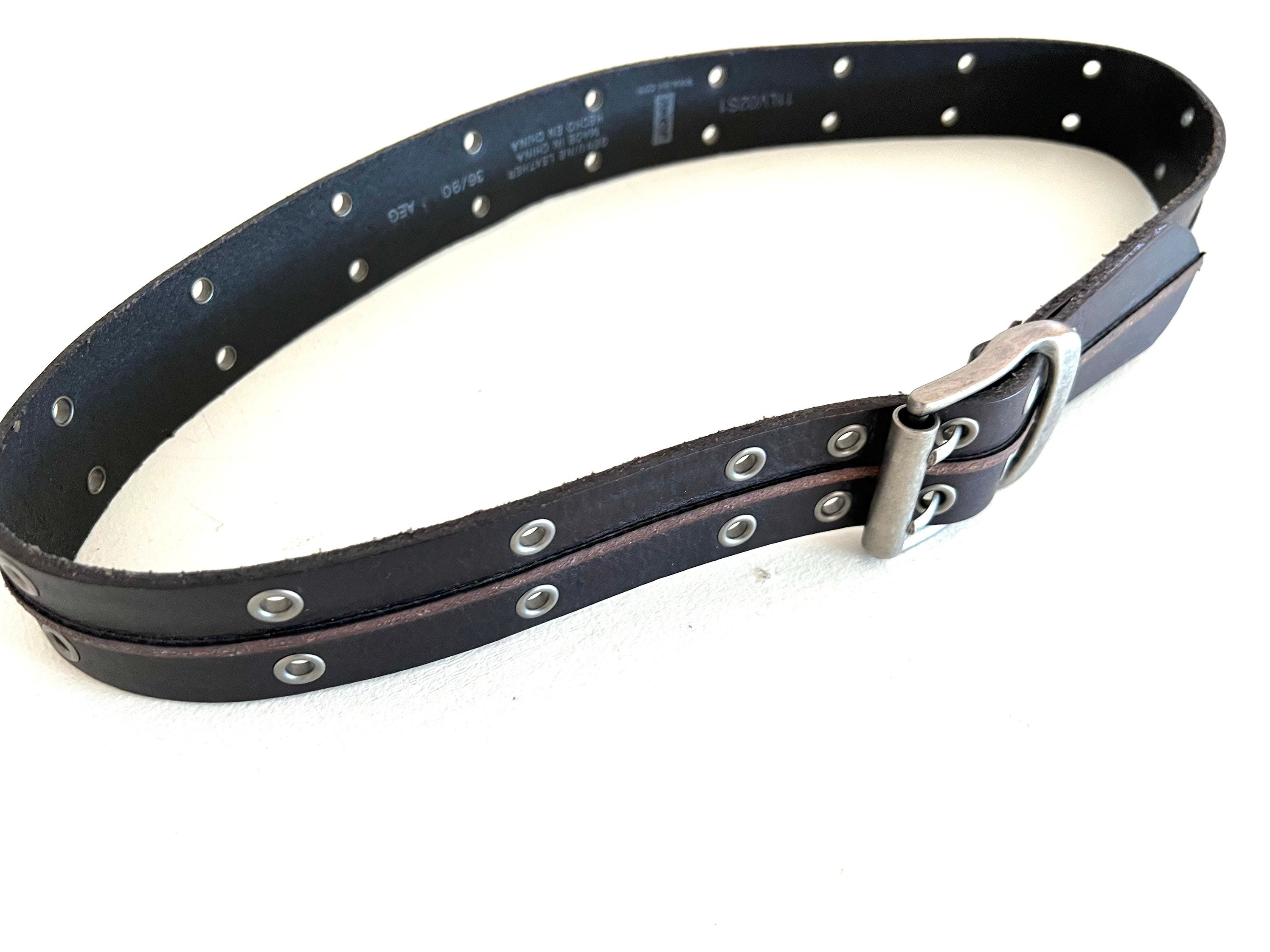 Black Leather Belt Levi