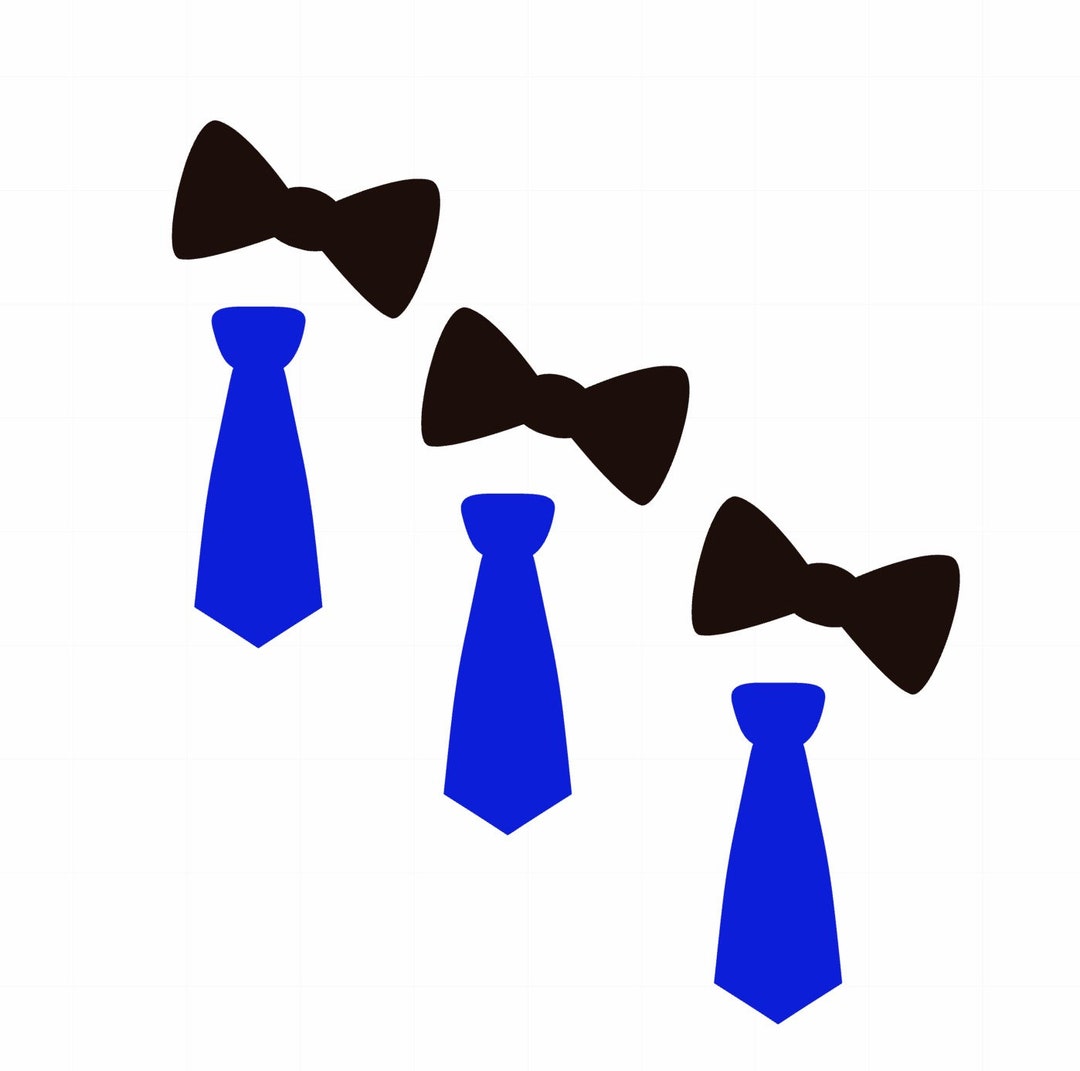 Neck Tie Bow Tie Die Cut Cutouts Confetti Scrapbooking Birthday Party