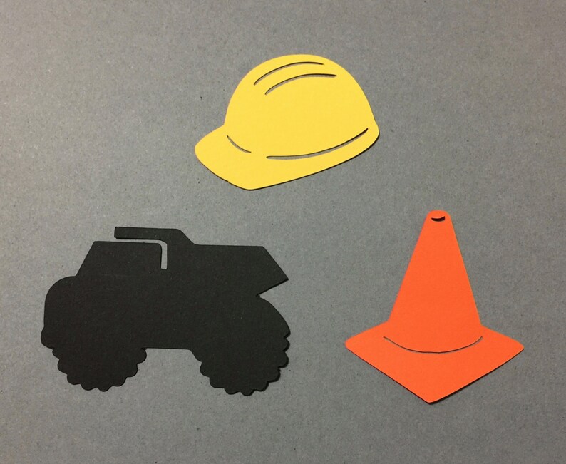 Construction Die Cut Cutouts Decorative Handmade Scrapbooking Etsy