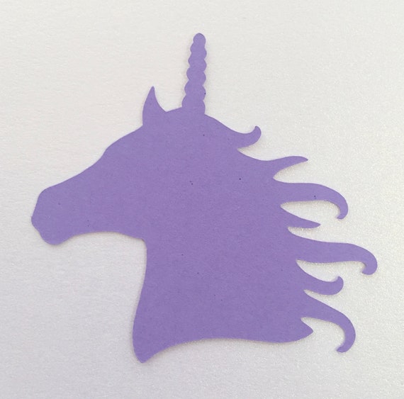Unicorn Card Topper//die Cut//scrapbooking//party