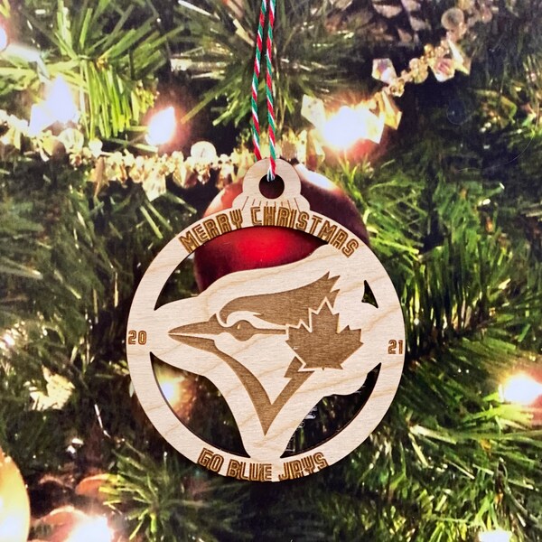 Blue Jay Ornament Etsy