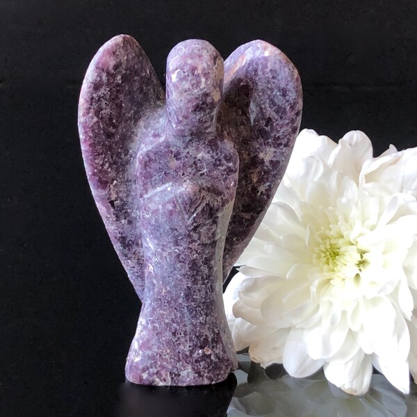 Large Lepidolite Angel