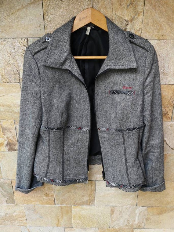 Gray jacket women, gray jacket wool jacket , cool… - image 2