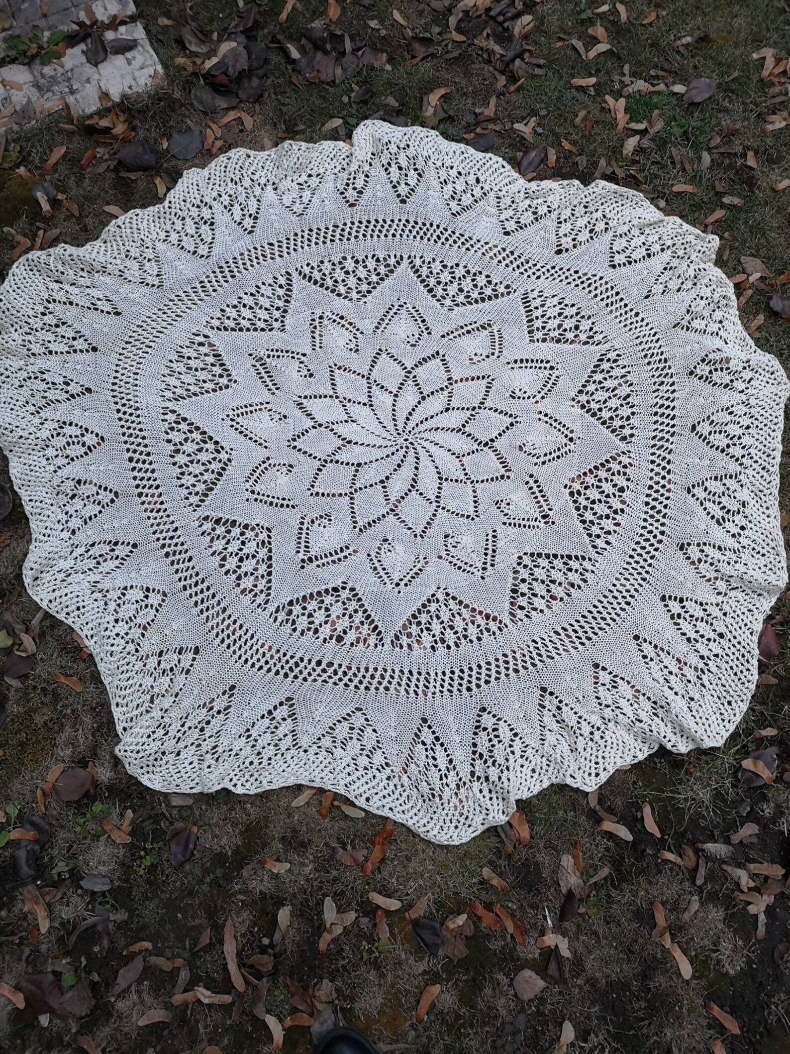 Boho/chic Retro Table Cover Crochet Tablecloth Handmade Etsy Singapore