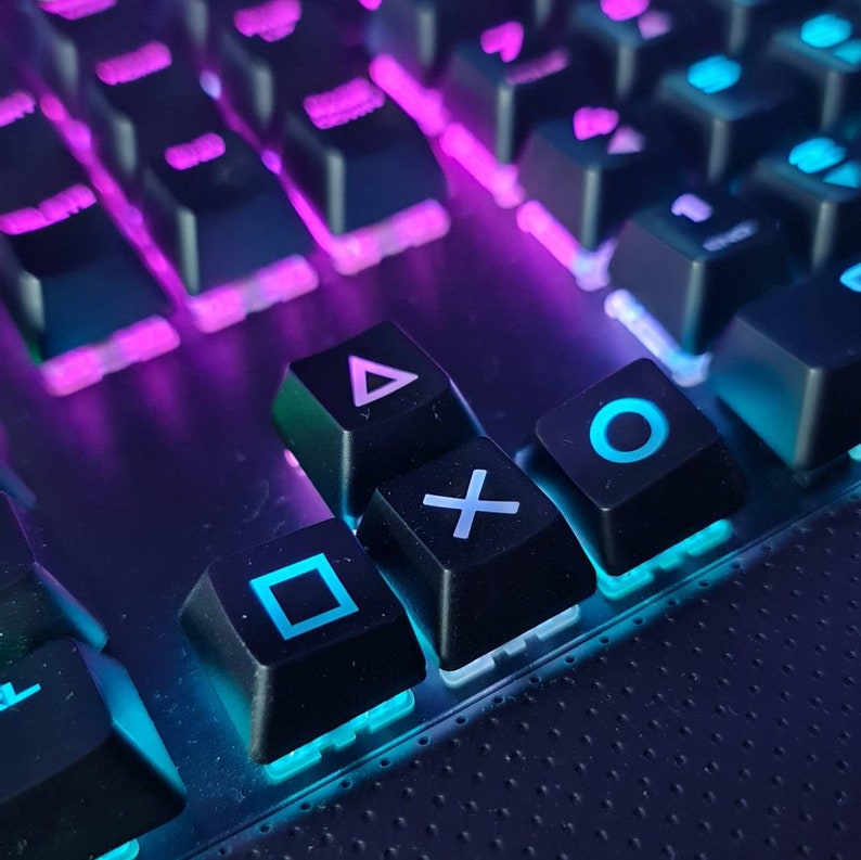 PlayStation ABS Direction Arrows Keys Keycaps for Keyboard Etsy