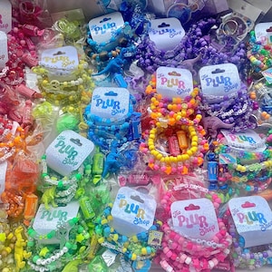Kandi Grams Plur Package/ Kandi/ Keychains/stickers/ Sweets - Etsy