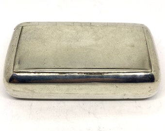 Georgian Silver Snuff Box 1801