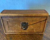 Rare Antique Palais Royal Leather Cased Etui