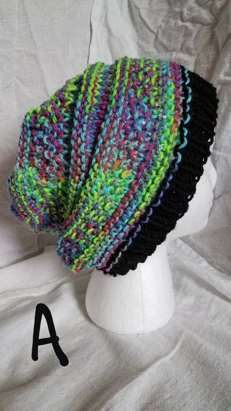 Joker Handmade knitted slouchy baggy hat