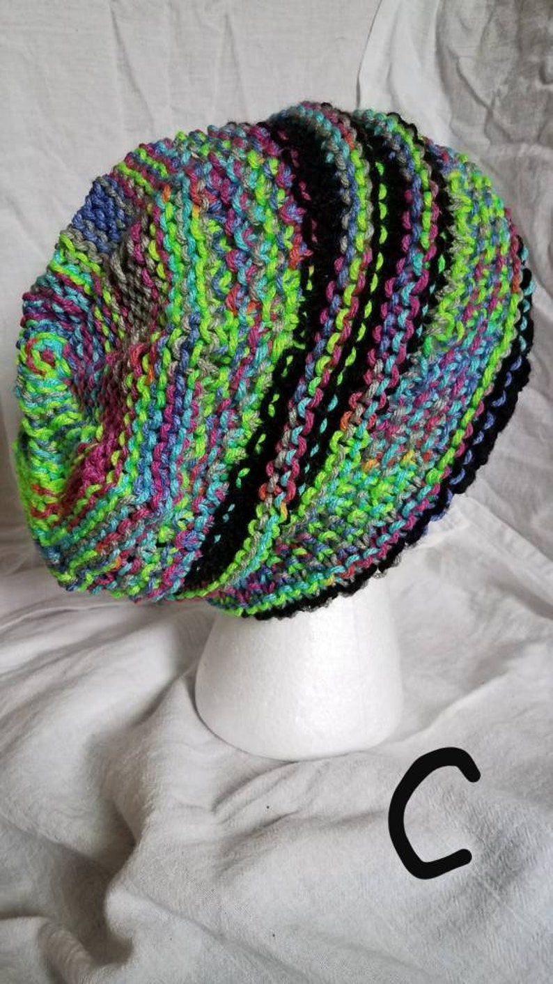 Joker Handmade knitted slouchy baggy hat