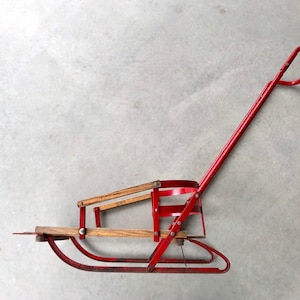 Vintage Wood Childrens Sled