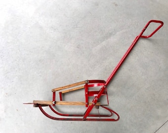 Vintage Wood Childrens Sled