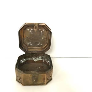 Vintage Brass Cricket Box, Metal Chest, Small Jewelry Box - Etsy