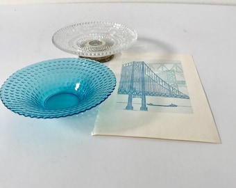Vintage Small Glass Dish, PICK ONE