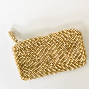 Vintage Beaded Wedding Clutch image 5