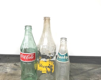 Vintage Glass Bottle Collection