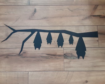 Bat family on branch