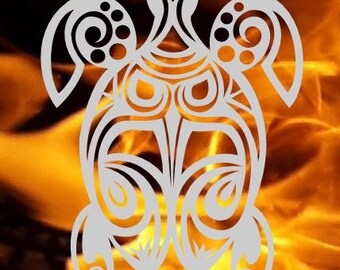 Tribal Turtle SVG / DXF Dateien für Plasma, Laser, Router