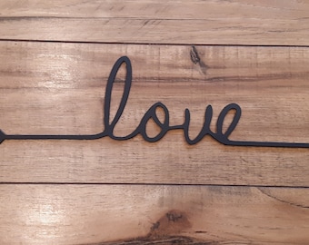 Love Arrow wall decor