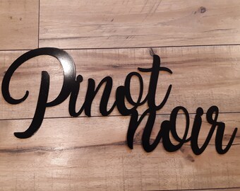 Pinot noir wall decor